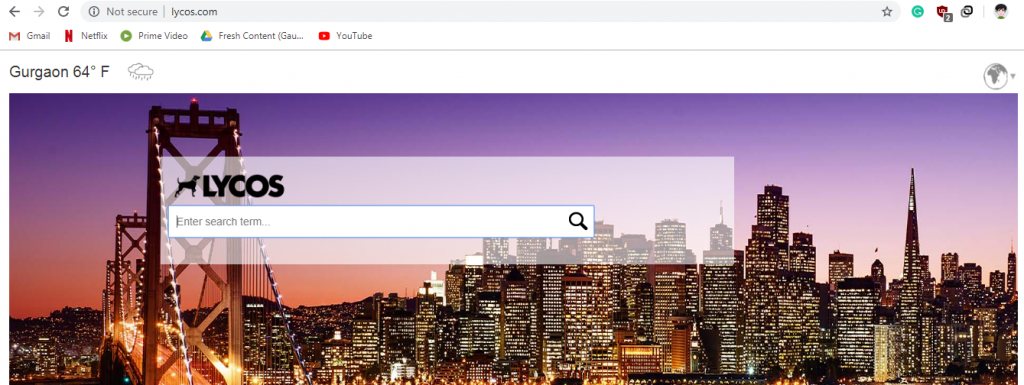 Lycos - The 9th Best Search Engine