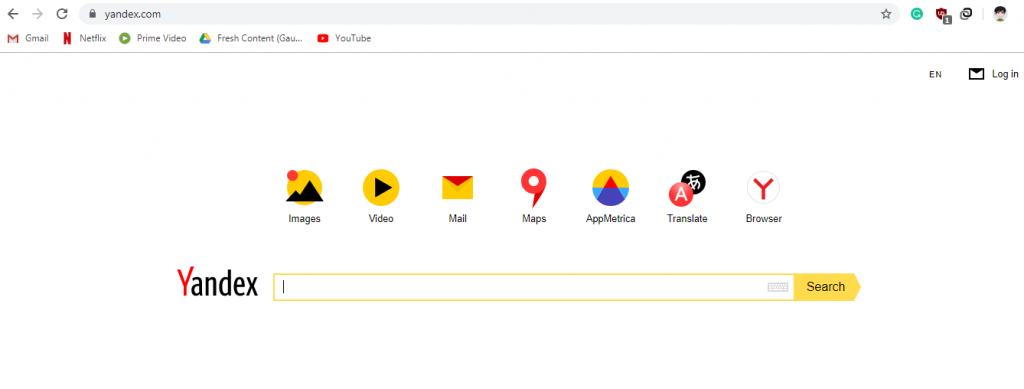 Yandex - The 4th Best Search Engine