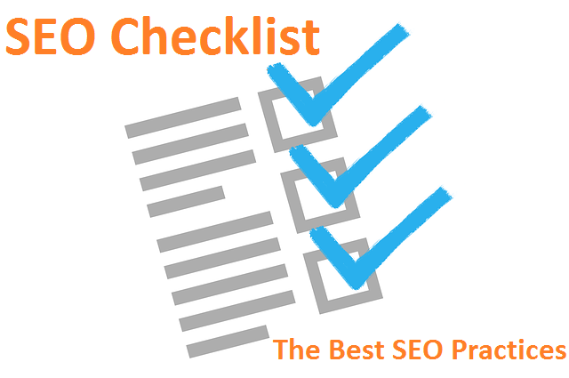 seo checklist 2018