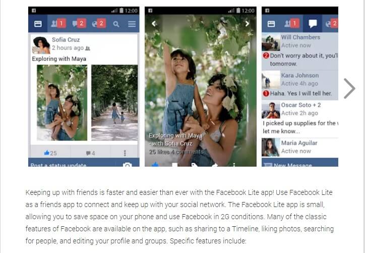 Facebook Lite