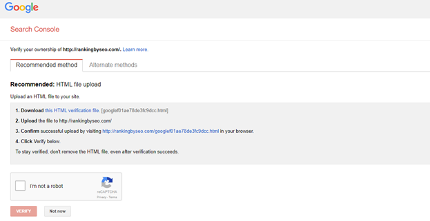 Google Search Console