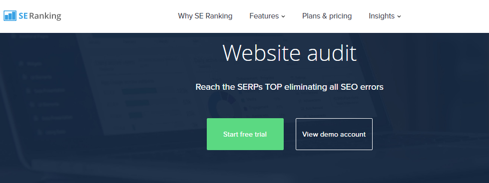 SE Ranking Website Audit