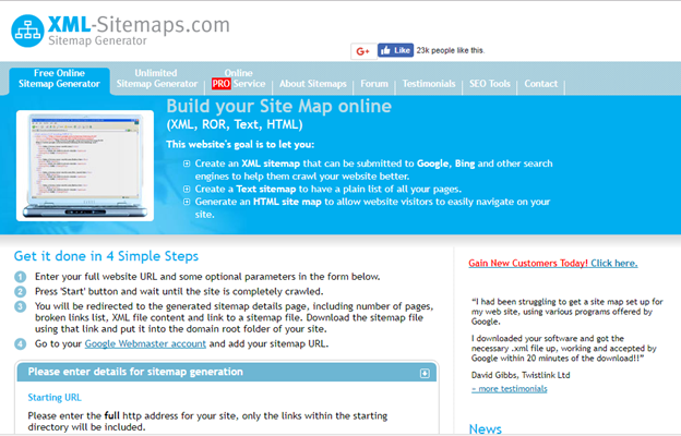 XML-Sitemaps