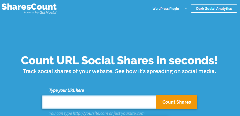 share count screenshot