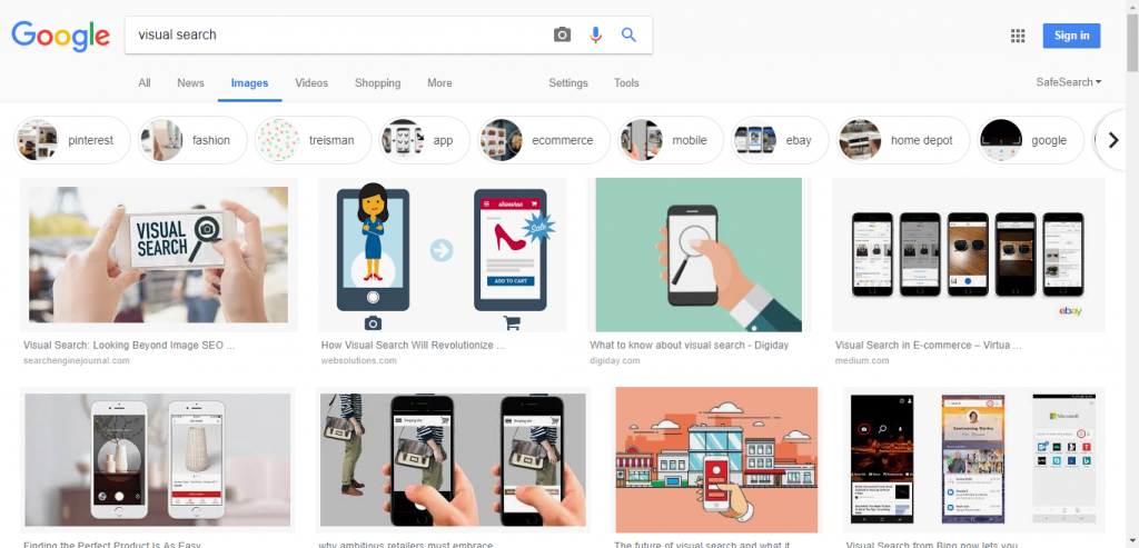 google image search