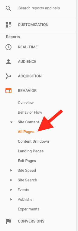 google navigation