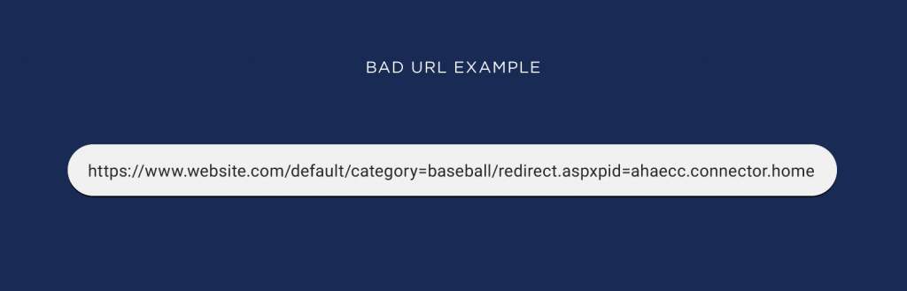 bad url example