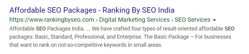rankingbyseo packages