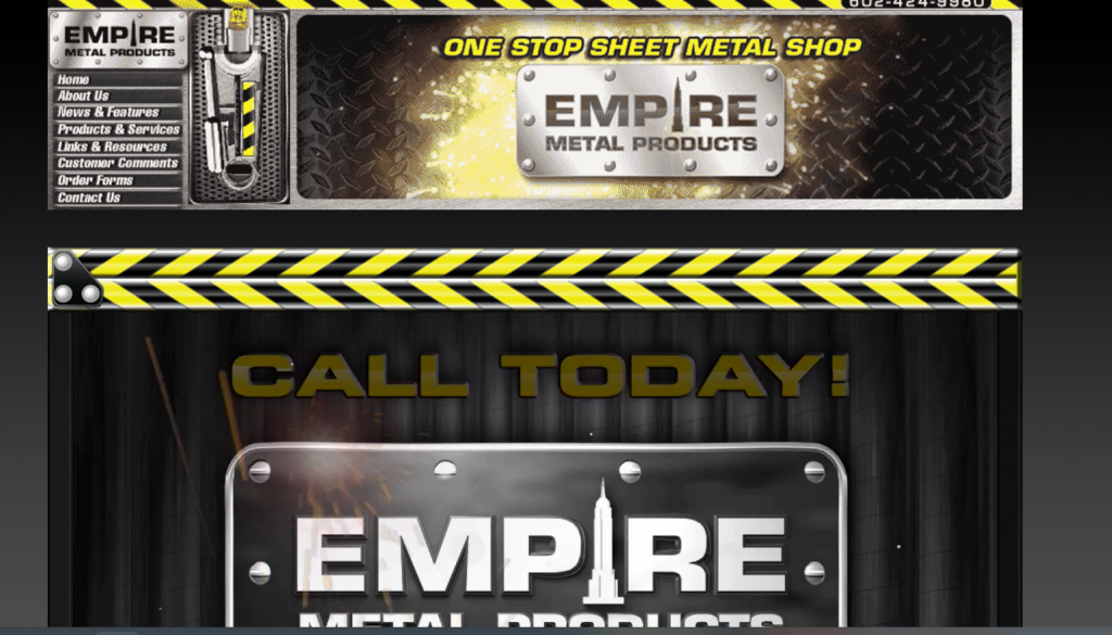 #24 Empire Metal Products - One of the bad websites in the list