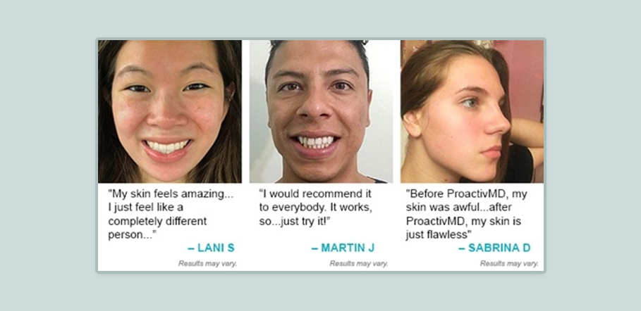 Proactiv customer reviews - Glittering Generalities Propaganda Example