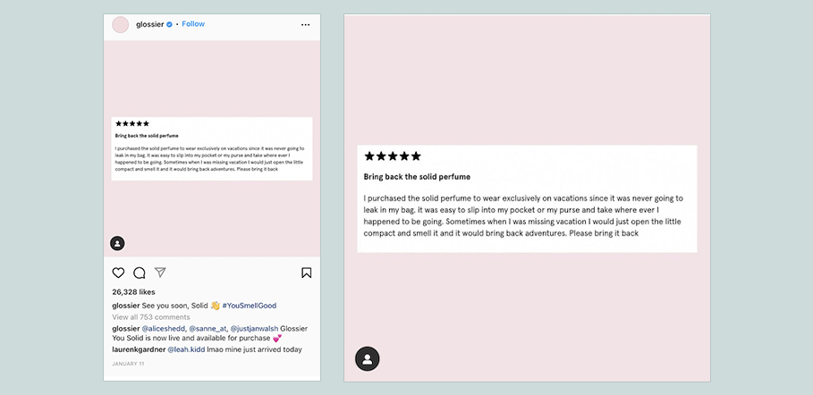 Example of Testimonial Propaganda - Glossiar