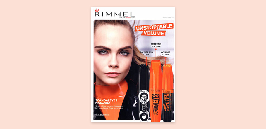 Rimmel Mascara - a controversial propaganda example