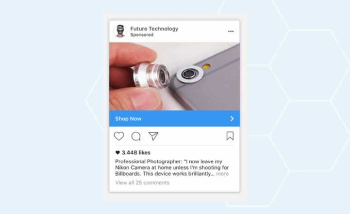 Twitter ads example