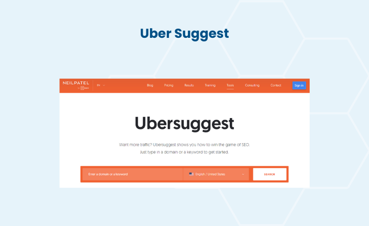 Ubersuggest