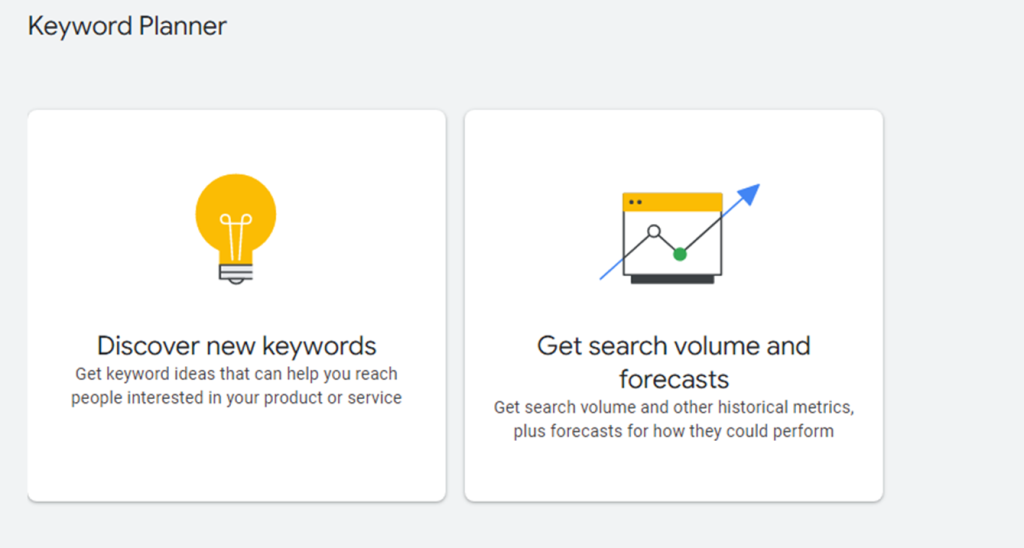 Google Keyword Planner