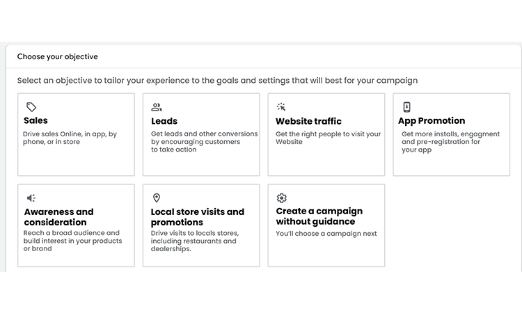 Choose your objective- PPC for Real Estate