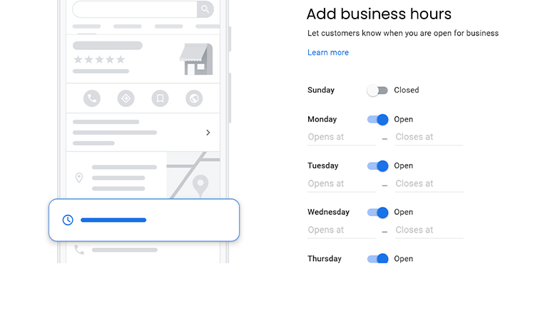 Set Accurate Business Hours (and Holiday Hours)