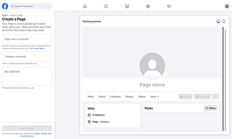 Set Up Your Facebook Business Page- real estate facebook ads