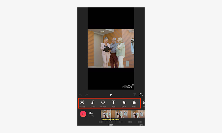 choose from InShot's free music- Real Estate Video Marketing