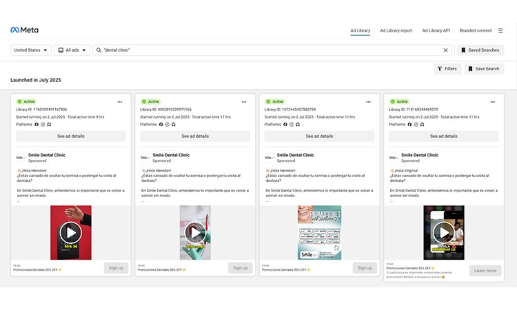 Facebook Ad Library