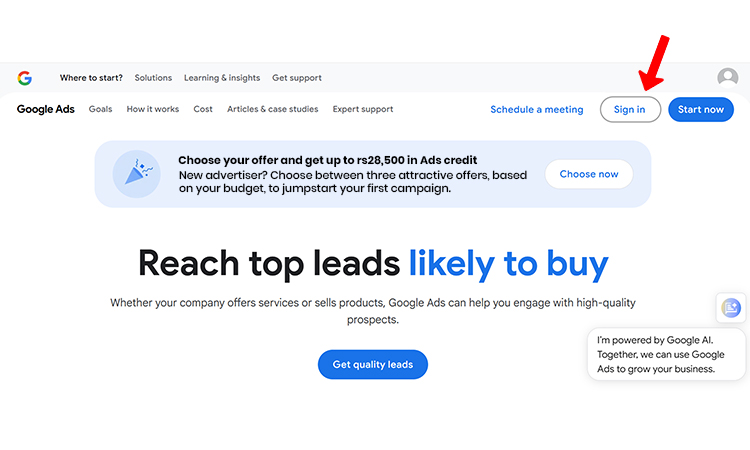 process of creating an ad copy- ppc for painters