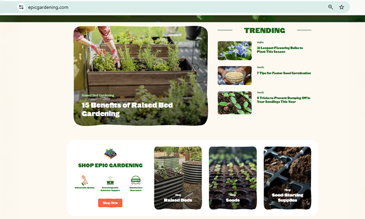 Epic Gardening- eeat
