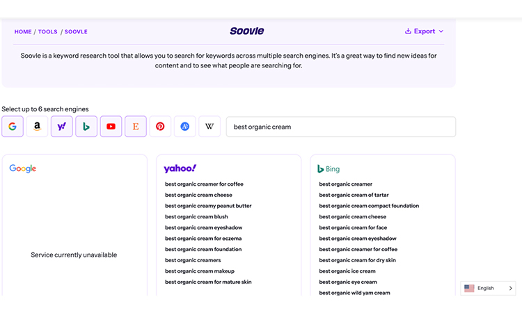 Soovle
