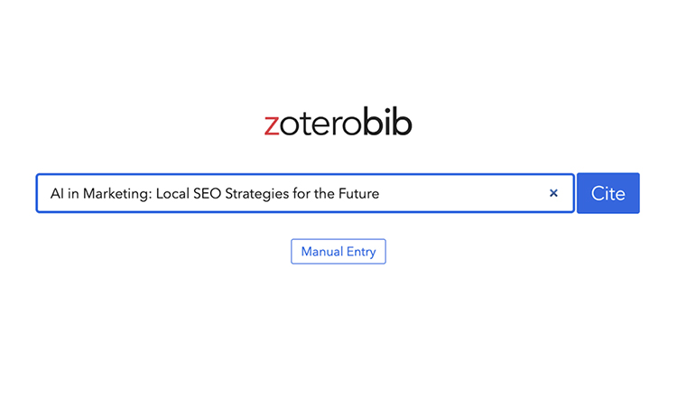 ZoteroBib