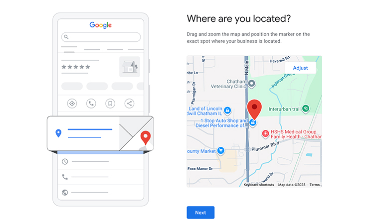 choose your business location