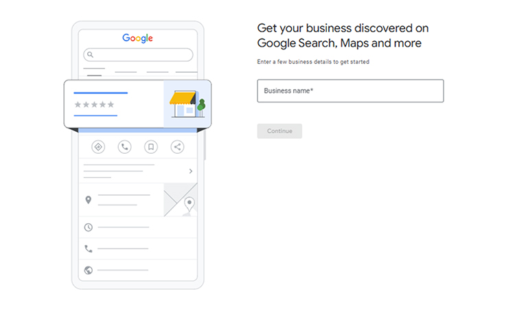 Add Business Information