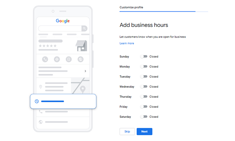 Set accurate working business hours 