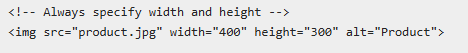 Set Image and Video Dimensions