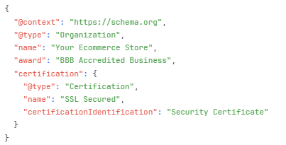 Trust Signal Schema