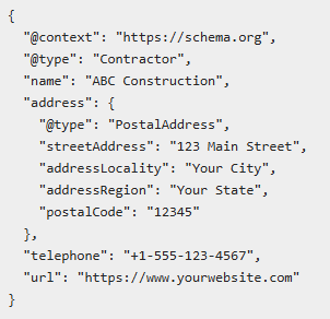  Local Business Schema