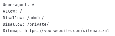Robots.txt Optimization