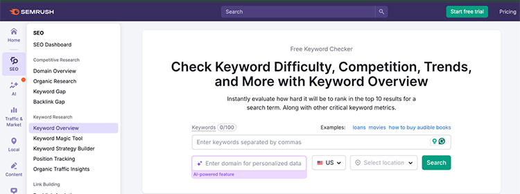 Conduct Keyword Research