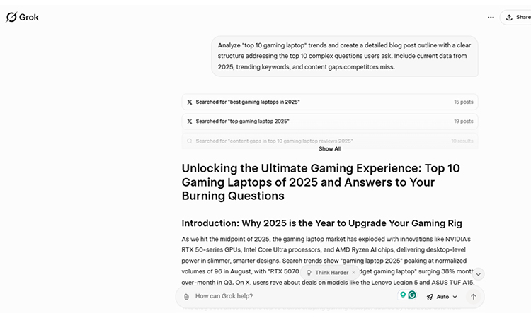 Content Optimization