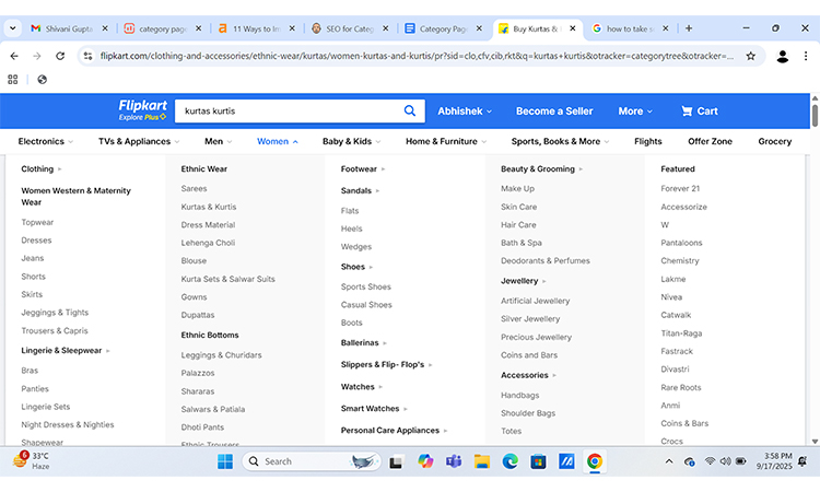Use the Right Category