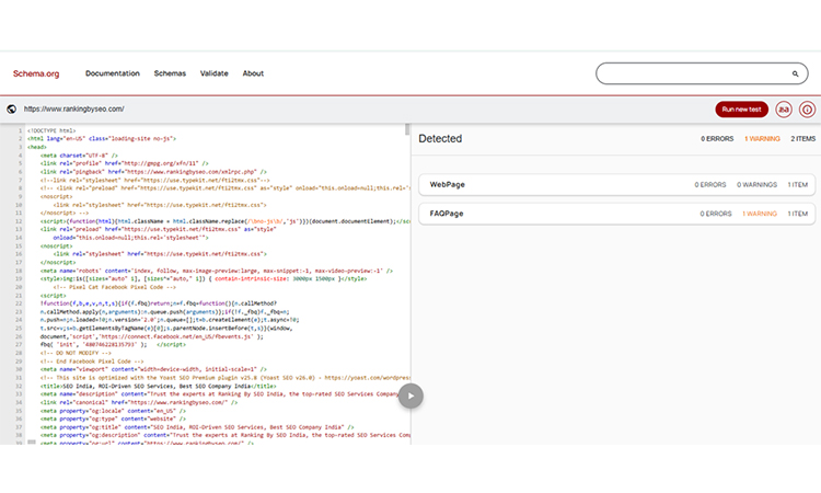 Validate Your Markup