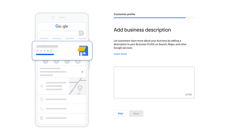 add business description