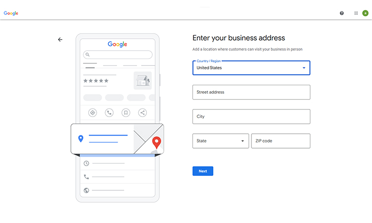 Add your contact information