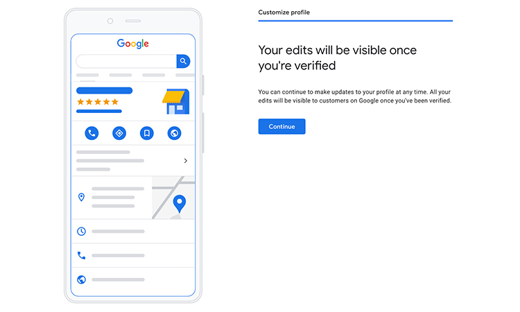 claim your verification profile