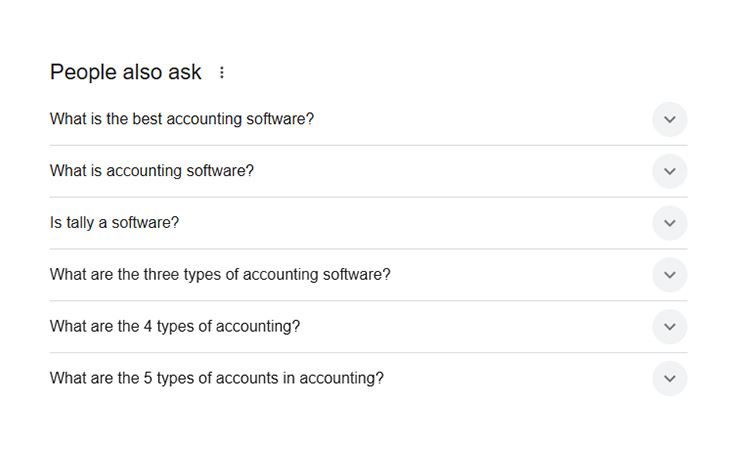 people also ask for section 