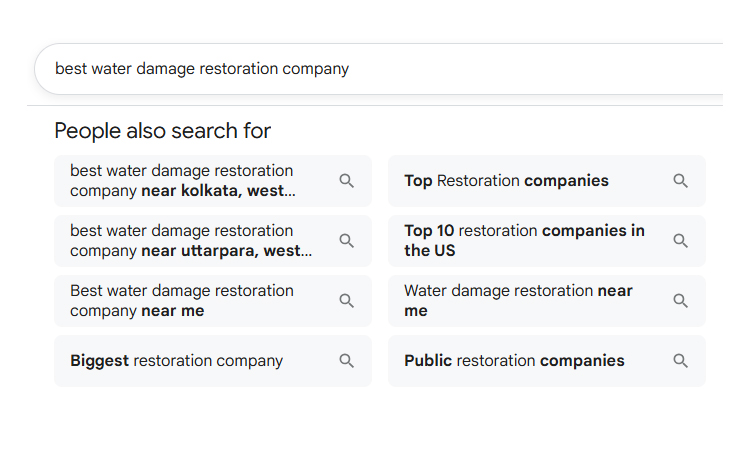 People-also-search-for