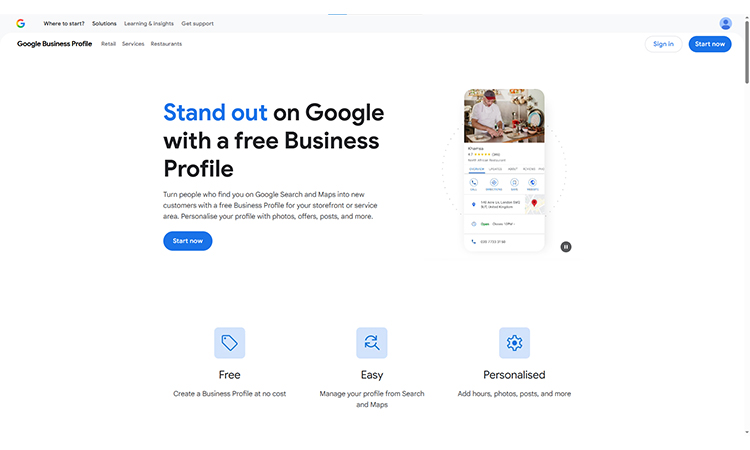 google business profile