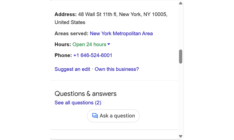 gbp address optimization