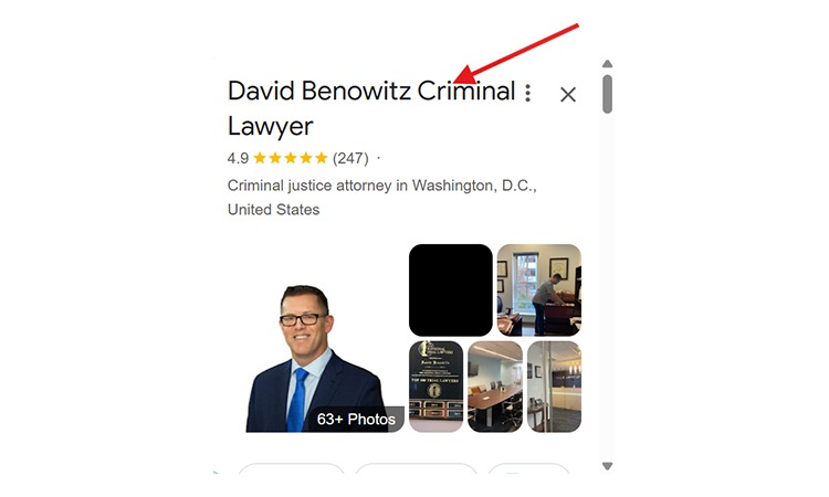 select the right category