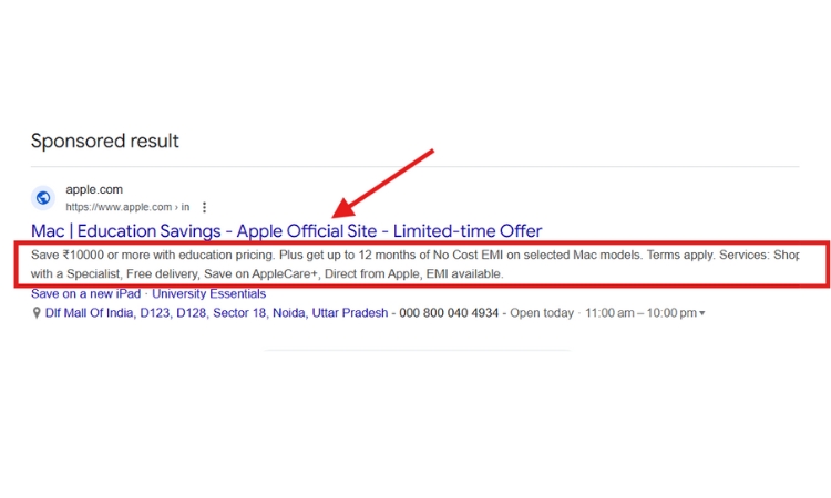 create a creative ad copy
