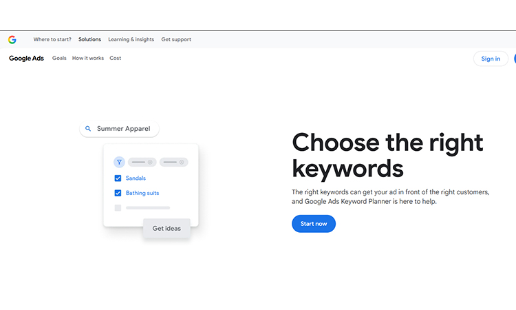 google-keyword-planner
