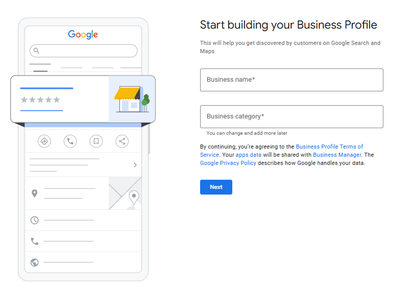 business-profile-building